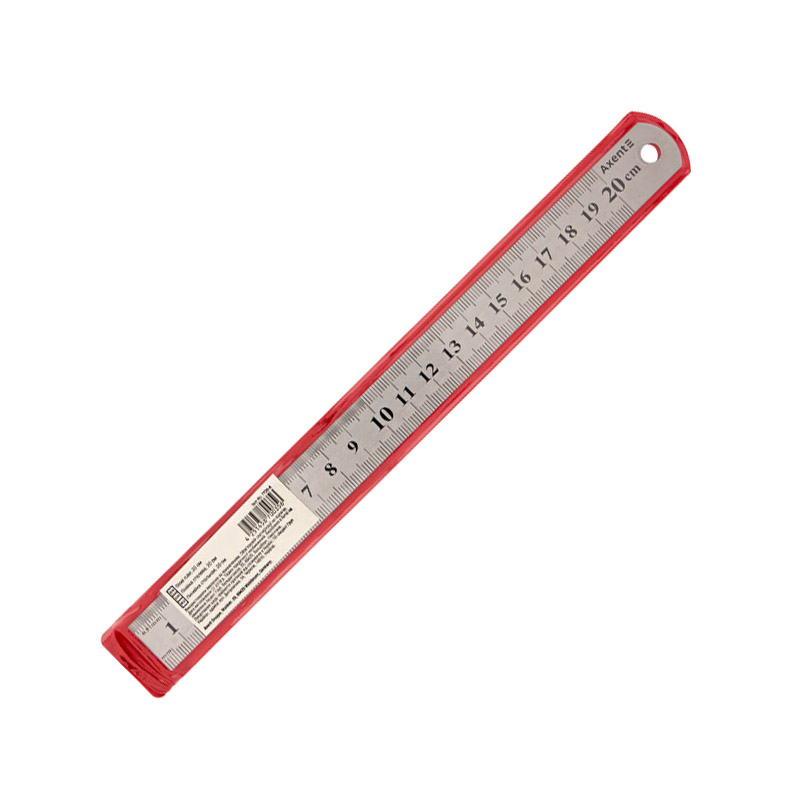 Лінійка сталева Axent 7720-A, 20 см